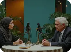 عبد الملك آل سعيد و ابراهيم القرعاموي في نشرة البرلمان من ثمانية ١٣ يناير 2025